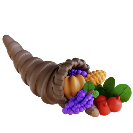 Cornucopia  3D Icon