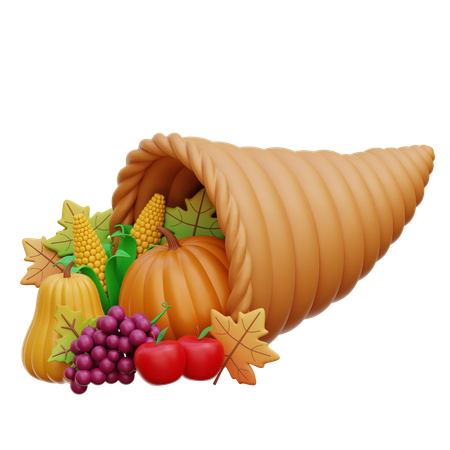 Cornucopia  3D Icon