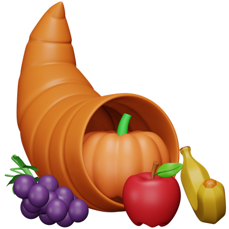 Cornucopia  3D Icon