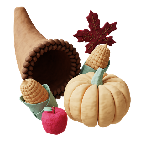 Cornucopia  3D Icon