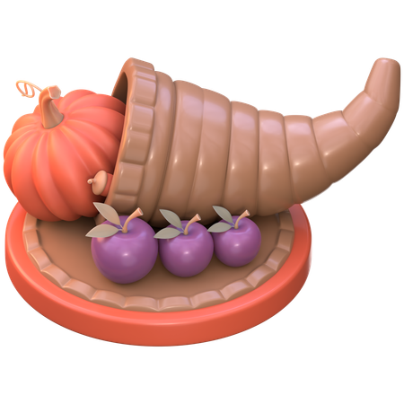 Cornucopia  3D Icon