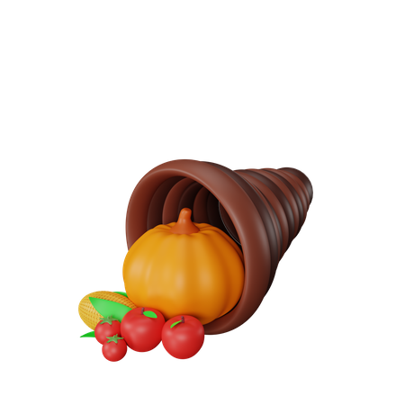 Cornucopia  3D Icon