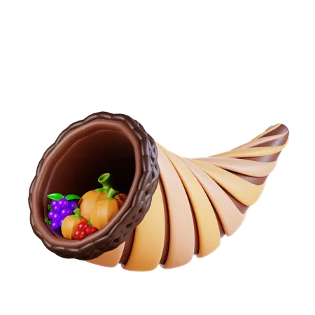 Cornucopia  3D Icon