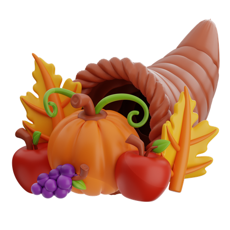 Cornucopia  3D Icon