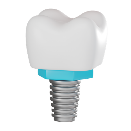 Coroa dentária  3D Icon