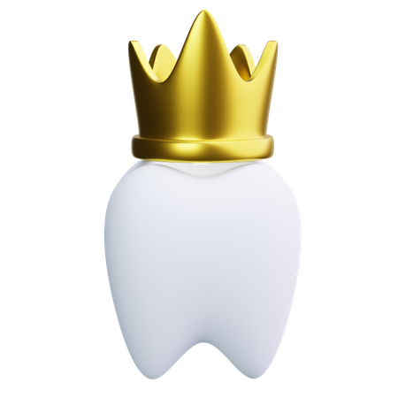 Coroa dentária  3D Icon