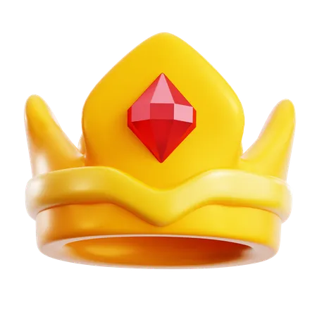 Coroa do jogo  3D Icon