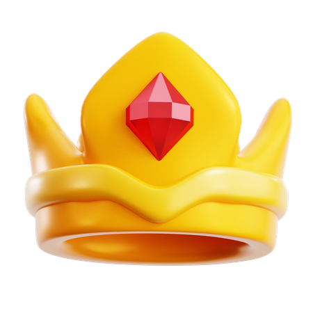 Coroa do jogo  3D Icon