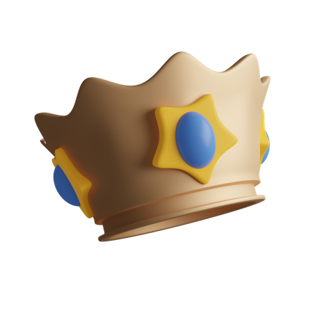 Rei da coroa  3D Icon