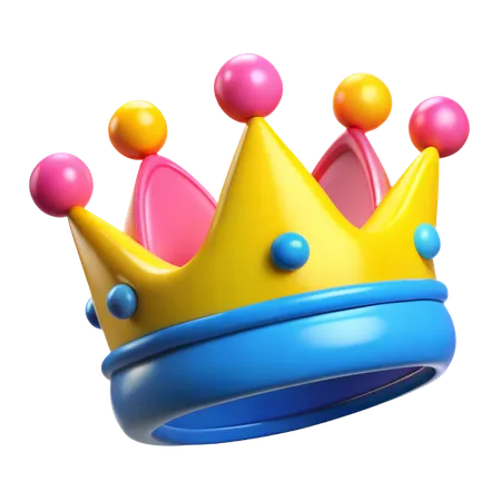 Corona de cumpleaños  3D Icon