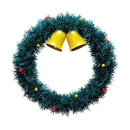 Corona de Navidad  3D Icon