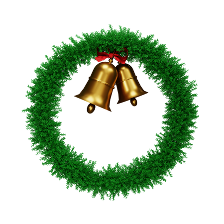 Corona de Navidad  3D Icon