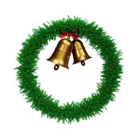 Corona de Navidad  3D Icon