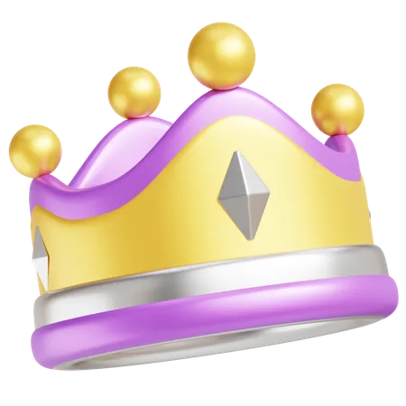 Corona de princesa  3D Icon