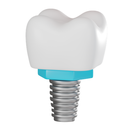 Corona dental  3D Icon