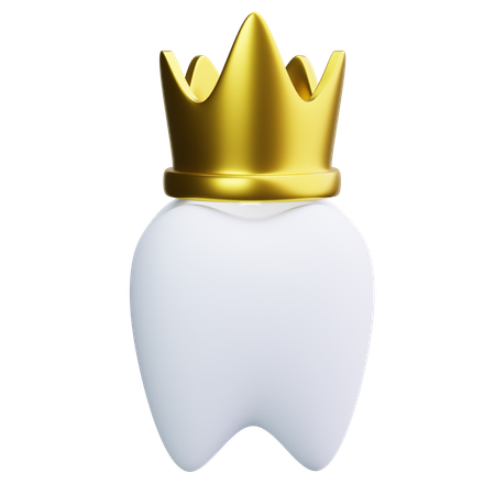 Corona dental  3D Icon