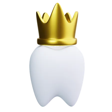 Corona dental  3D Icon