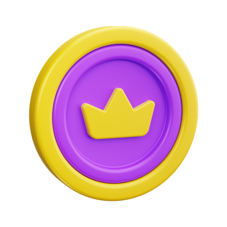 Corona real  3D Icon