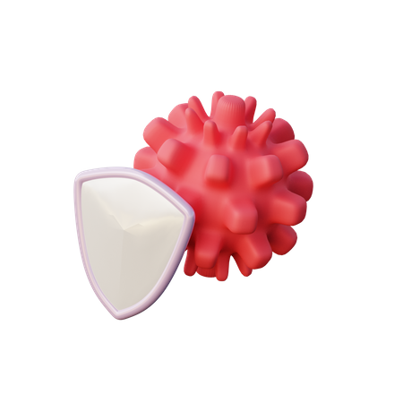 Corona-Schutz  3D Illustration