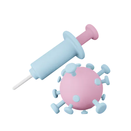 Corona Vaccine  3D Icon