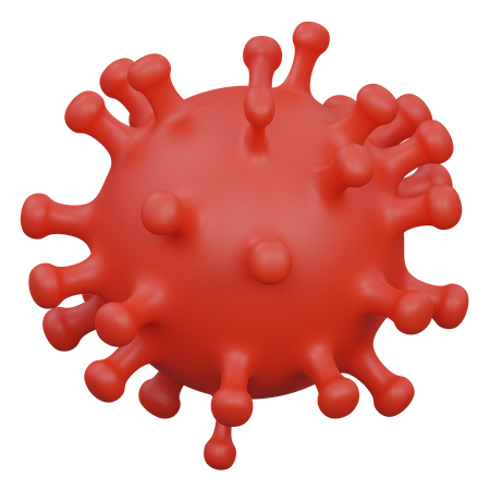 Corona Virus  3D Icon