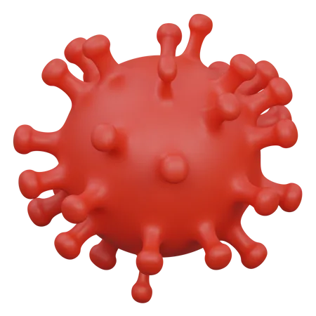 Corona Virus  3D Icon