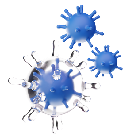 Corona Virus  3D Icon