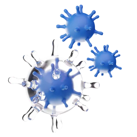 Corona Virus  3D Icon