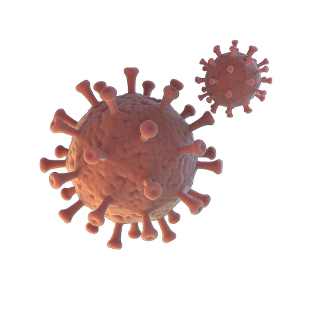 Corona virus  3D Icon