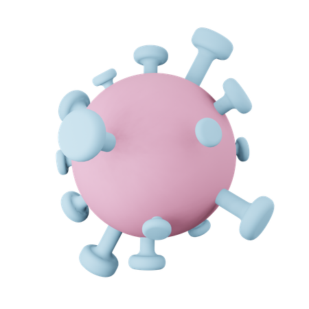 Corona virus  3D Icon