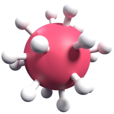 Corona virus  3D Icon