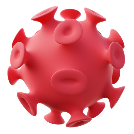 Corona virus  3D Icon