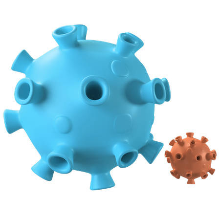 Corona Virus  3D Illustration