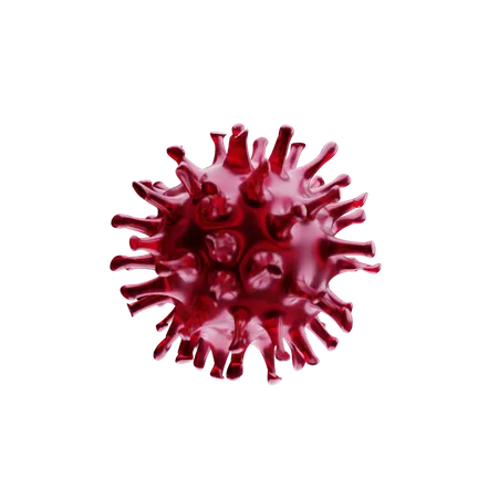 Corona Virus  3D Icon