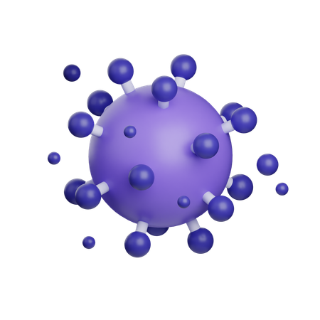 Coronavírus  3D Icon