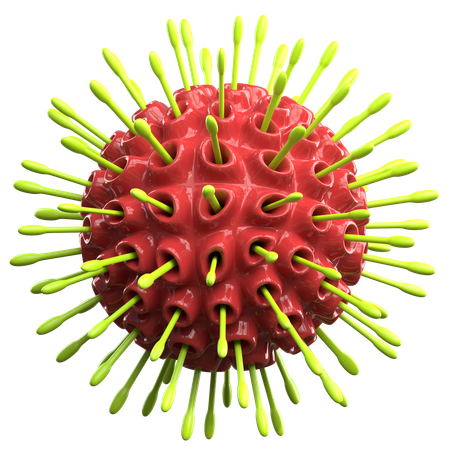 Coronavirus  3D Icon