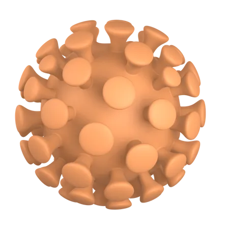 Coronavirus  3D Illustration