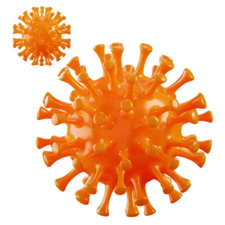 Coronavirus  3D Illustration