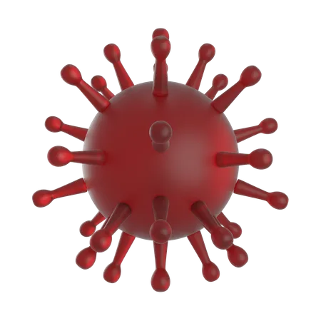 Coronavirus  3D Illustration