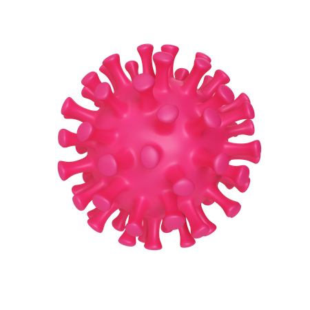 Coronavirus  3D Illustration