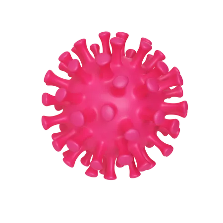 Coronavirus  3D Illustration