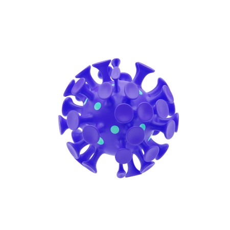 Coronavirus  3D Illustration