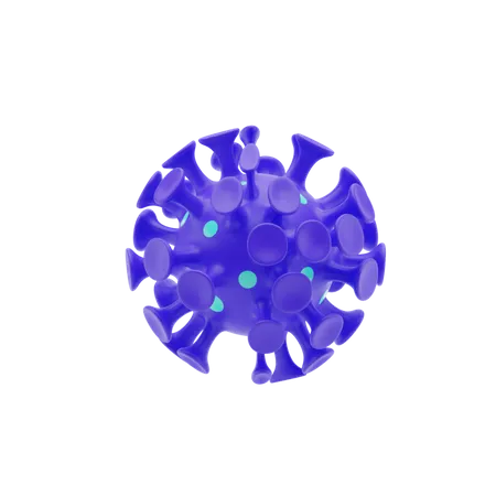 Coronavirus  3D Illustration