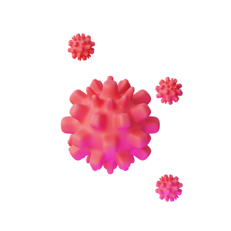 Coronavirus  3D Illustration