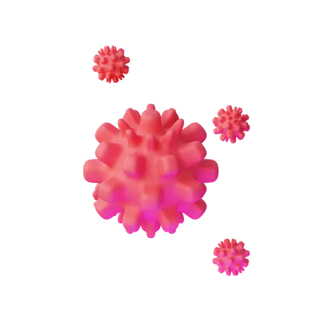 Coronavirus  3D Illustration