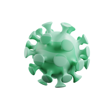 Coronavirus  3D Illustration