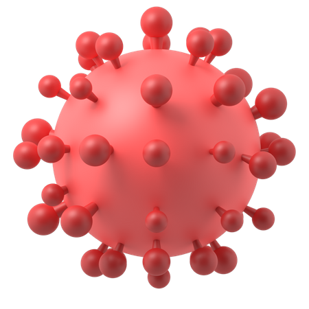 Coronavirus  3D Illustration