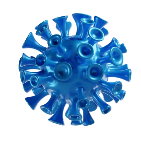 Coronavirus  3D Illustration