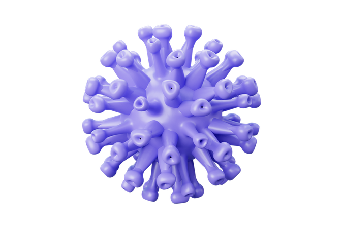 Coronavirus  3D Icon