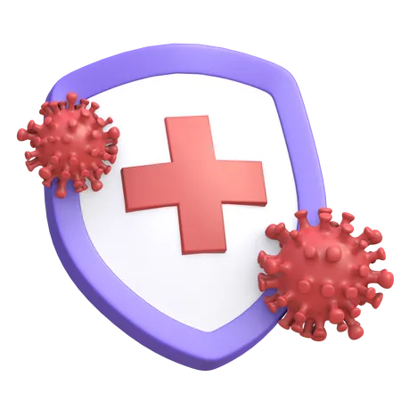 Coronavirus Protection  3D Illustration